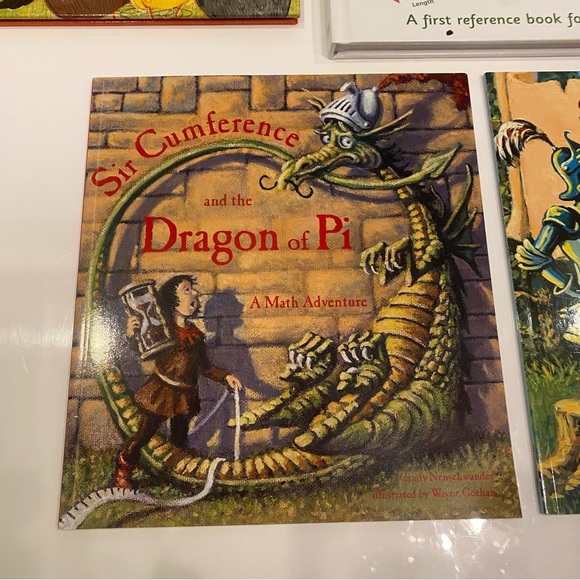 Bundle of 5 Math Themed Kids Homeschool Learning Books - Picture 2 of 12